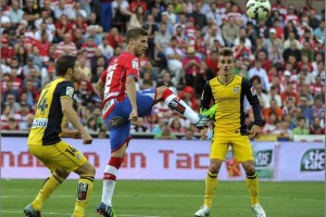 Atltico asegura pase de Champions; Jimnez juega Atltico de Madrid empata 0-0 con el Granada