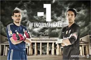 Buffon y la 'Juve' visitan este mi�rcoles al Real Madrid de Casillas, para sellar el pase a la final