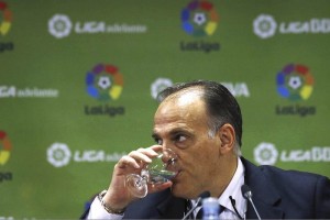 El presidente de la LFP, Javier Tebas, ofreci� una  Asamblea Extraordinaria para definir la postura 