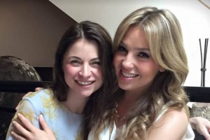 Thal�a public� un par de im�genes junto a Ludwika