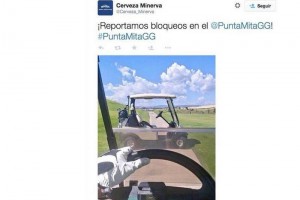 La Cervecera Minerva se burla de disturbios en uno de los estados del occidente