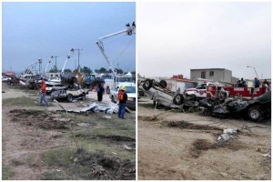 La CFE labora para restablecer el servicio el�ctrico afectado en el �rea 