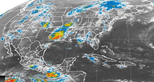 El SMN alert� sobre potencial de lluvias fuertes con tormentas el�ctricas, chubascos y posible ca�da