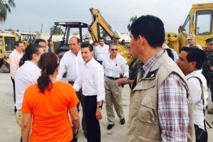 Contin�a el censo a las viviendas afectadas en la zona