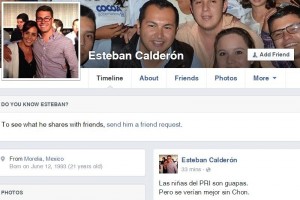 Imagen del comentario de Esteban en su cuenta de la red social Facebook