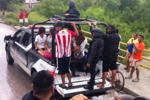 Todas estas �reas est�n resguardadas por personal de Fuerza Tamaulipas, Secretar�a de la Defensa Nac