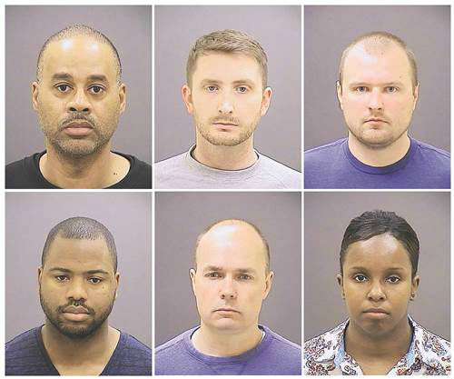 Imputan a policas de Baltimore por crimen Imputan a policas de Baltimore por crimen