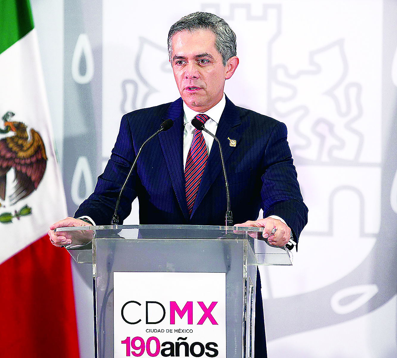 Niega Mancera que en la ciudad opere el crimen Niega Mancera que en la ciudad opere el crimen