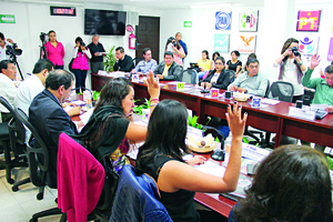 Piden 15 candidatos seguridad al Instituto Nacional Electoral