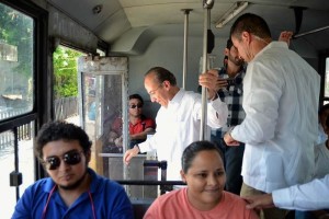 El ex mandatario acompa�� al candidato panista a la alcald�a de M�rida, Mauricio Vila Dosal