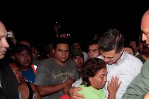 Tras encabezar con su gabinete de seguridad nacional la reuni�n de evaluaci�n, el Presidente se comp