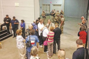 Tiroteo afuera de exposicin de cartones de Mahoma La polica de Garland custodiaba el Centro Curtis Culwell, luego de registrarse un tiroteo, donde se