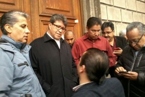 El candidato de Morena a la jefatura delegacional de Cuauht�moc, Ricardo Monreal �vila, detall� que 