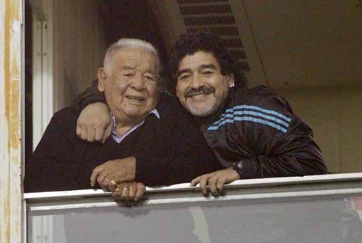 Maradona pierde a su padre Maradona pierde a su padre