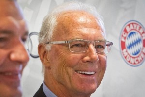 El alem�n durante un evento del Bayern M�nich