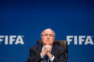 El presidente de la FIFA, Joseph Blatter