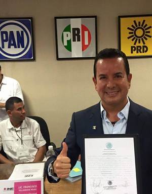 El pri�sta ya recibi� la constancia de mayor�a relativa de dicha diputaci�n federal