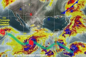 La onda tropical se extender sobre el sureste de la Repblica y provocar cada de agua pluvial int