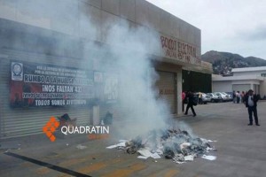 Hasta el momento la autoridad electoral no ha dicho qu� fue lo que se quem� en la Junta Distrital de