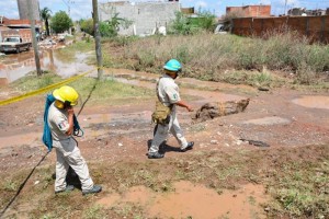 A consecuencia de este fen�meno, 11 casas resultaron con afectaciones en su estructura, cuyos morado