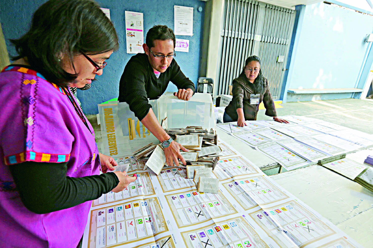 Contar�n voto por voto en 64% de las casillas