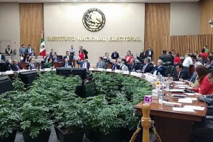 Aspectos de la sesi�n extraordinaria del Consejo General del INE donde se eval�an las condiciones de